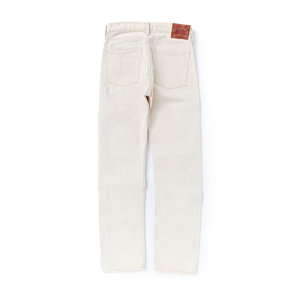 [국내배송] FULLCOUNT 1108EC SLIM STRAIGHT ECRU SELVEDGE DENIM - ECRU  풀카운트 1108 에크루 : 블루스맨