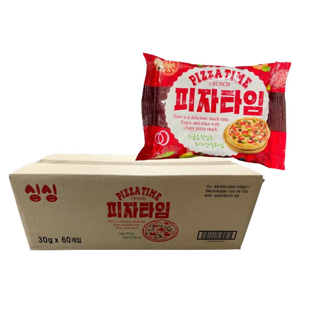싱싱 피자타임 과자 30g 60개 피자맛과자 : 스낵365