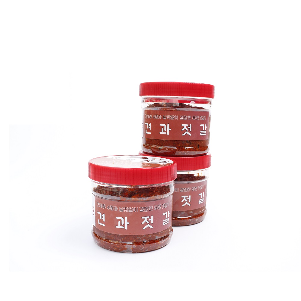 매콤하고 고소한 견과젓갈 ( 500g ) : 해물꽃돈