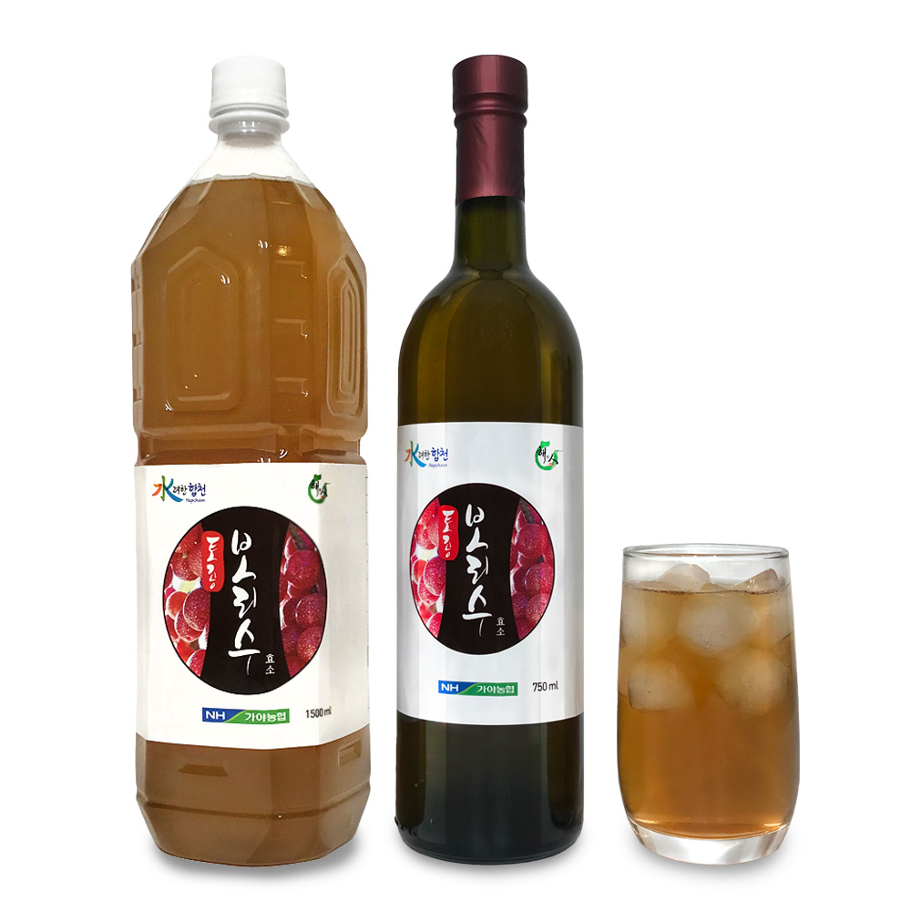 보리수 70% 함유 가야산 무농약 전통 보리수 발효 효소 1500ml : 블루팜