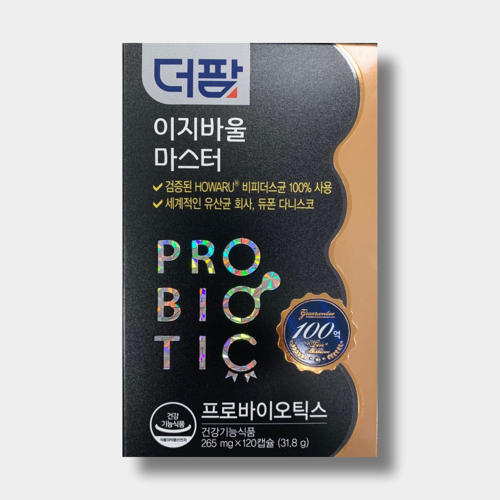 에프앤디넷 더팜 이지바울 마스터 프로바이오틱스 120캡슐 4개월분 : 차오름건강