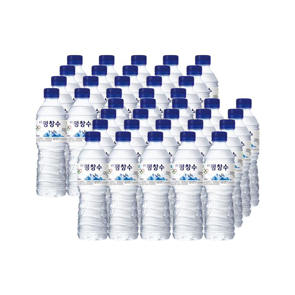 해태에이치티비 해태제과 강원 평창수 500ml 40병 : 서희에프앤비