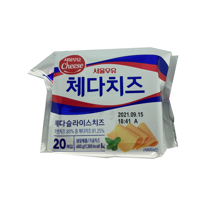 서울우유 체다치즈(20매) 360g : 디엔푸드스테이션