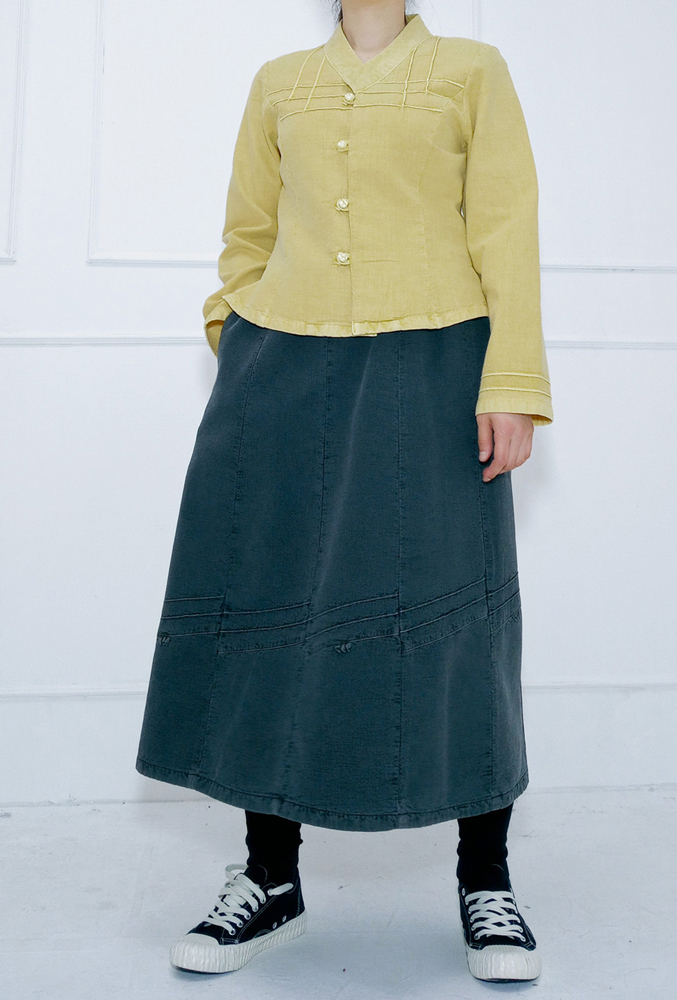 편한 생활 법복 절복 개량 후염 한복치마 : 모둠삼방