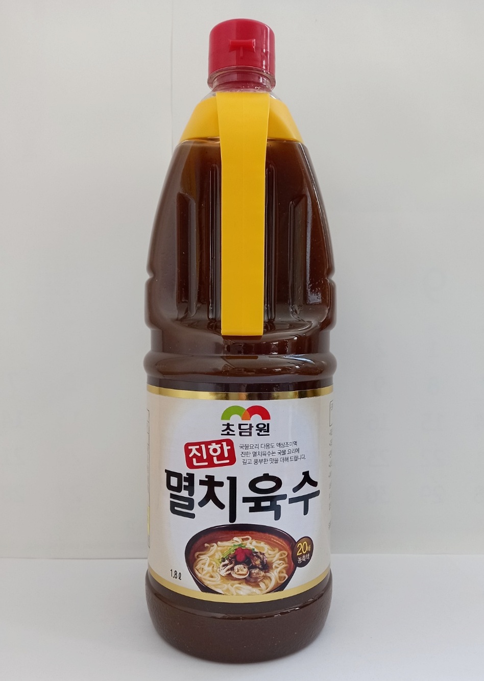초담원 진한 멸치 육수 1.8L 잔치국수 칼국수 장국 만두국 바지락 업소용 대용량 : 마켓고미야