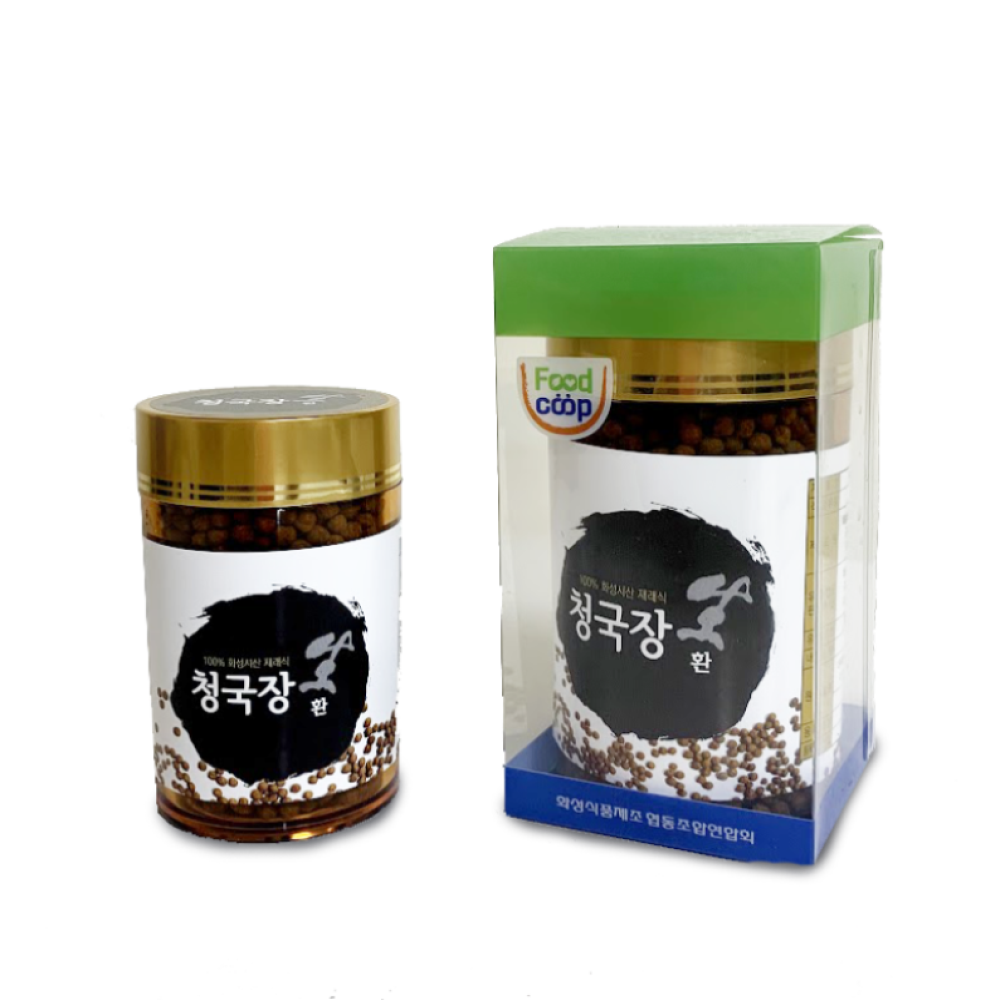 화성시발효식품협동조합 재래식 청국장환 100g 무농약 저염식 : 마켓경기