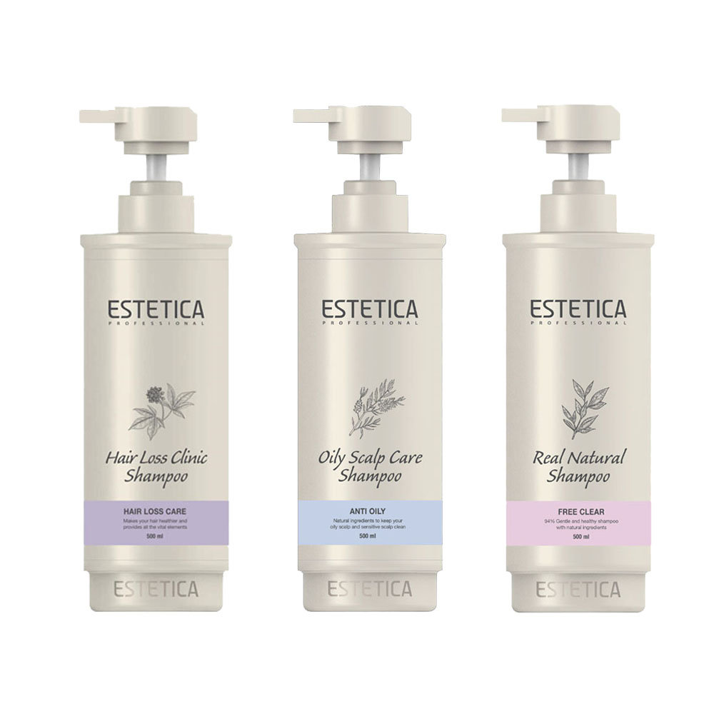 에스테티카 헤어로스(탈모용) 오일리스캘프(지성두피) 500ml : 피오랑