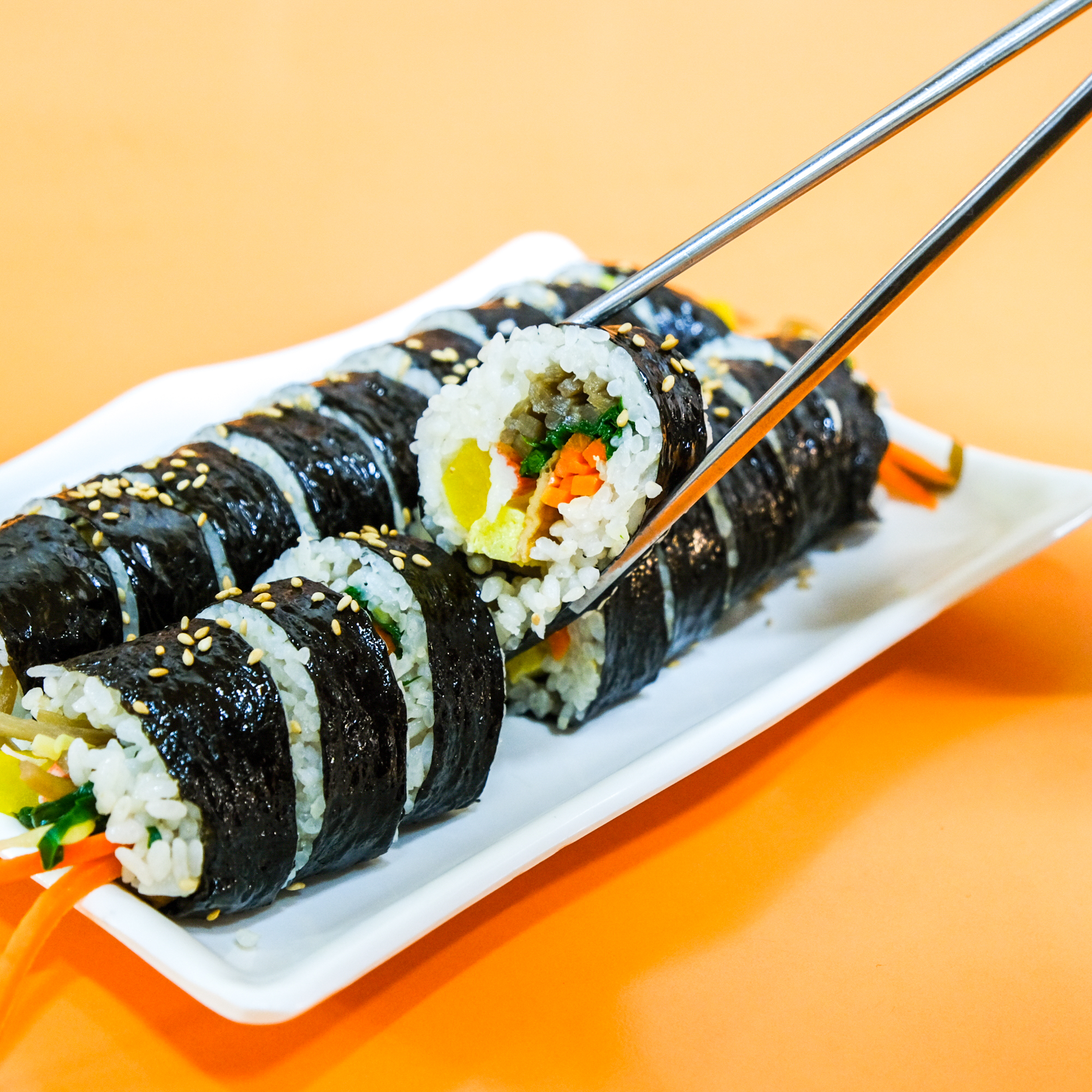[대구시 배달] 맛있는 김밥 2줄 [서남신 올레분식] : 동네시장 장보기