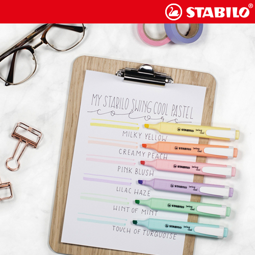 스타빌로 형광펜 스윙쿨 파스텔 STABILO : 상상플러스 마켓