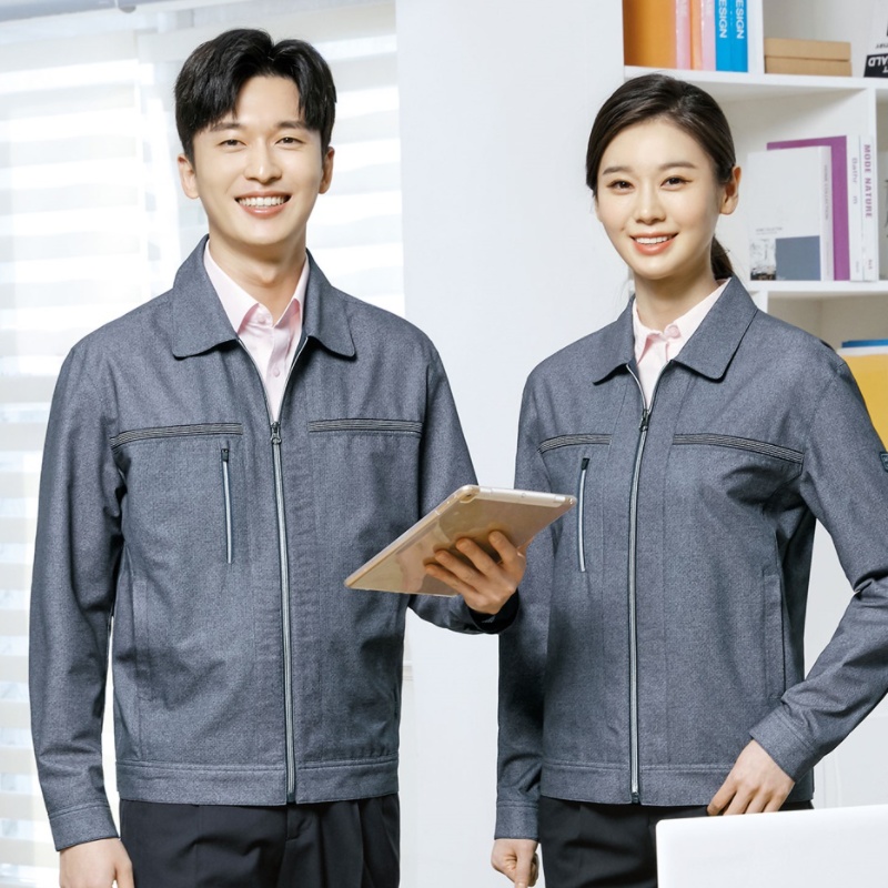 파브 여름작업복 상의 통풍 사무복 근무복 SM-J2101 : 올림픽안전