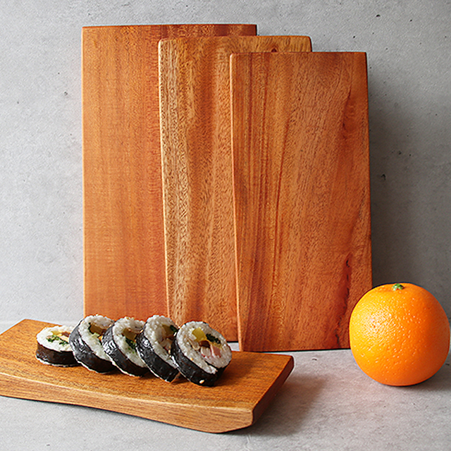 원목 나무 플레이팅 김밥도마 초밥 튀김 : 쉐프스토어