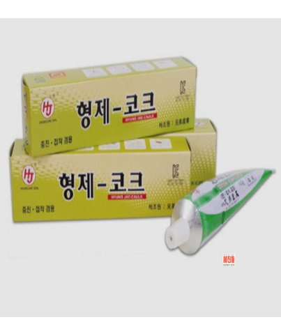 형제코크 칼라코크 방수 충진 메꿈 코킹 접착 빠데 퍼티 백색 회색 흑색 1BOX 10EA : 세진툴