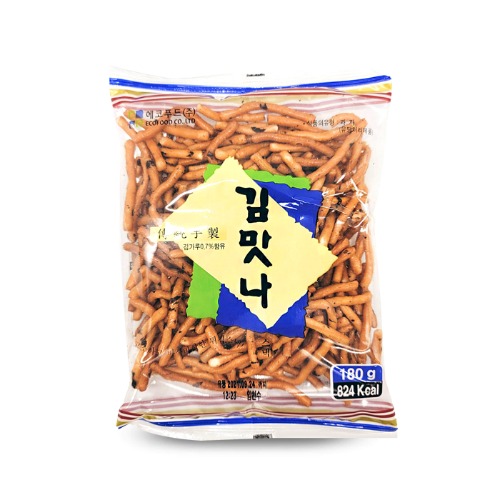 에코푸드 김맛나 스낵 120g 과자 : 마켓찐몰