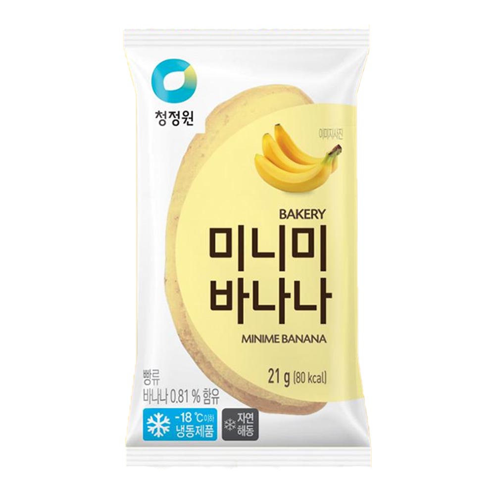 청정원 미니미 바나나 21g : 대한민국장사꾼