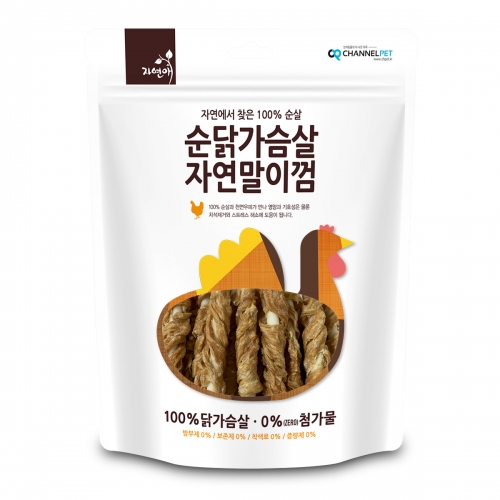 자연애 수제 간식 8종 닭가슴살 오리고기 고구마말이 자연말이 껌 300g 200g : 스타펫스