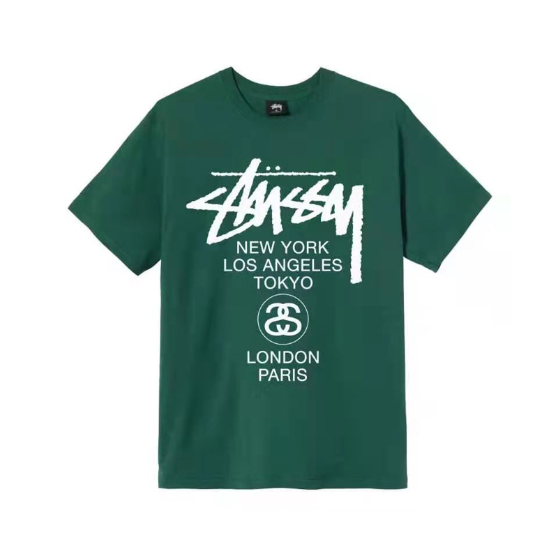 STUSSY WORLD TOUR TEE 오리지날 월드 투어 반팔 티셔츠 : 아메리칸스멜