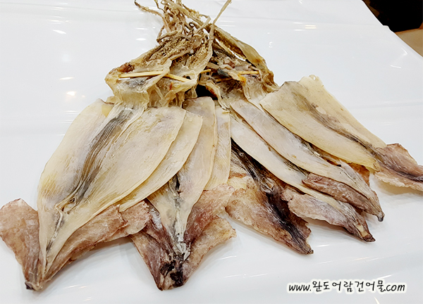 동해안 마른 오징어(국내산) 2마리 150g : 완도어람건어물