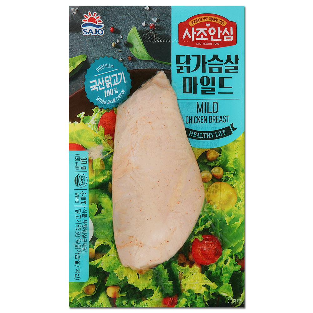 사조대림 닭가슴살 마일드 100g : 더마트