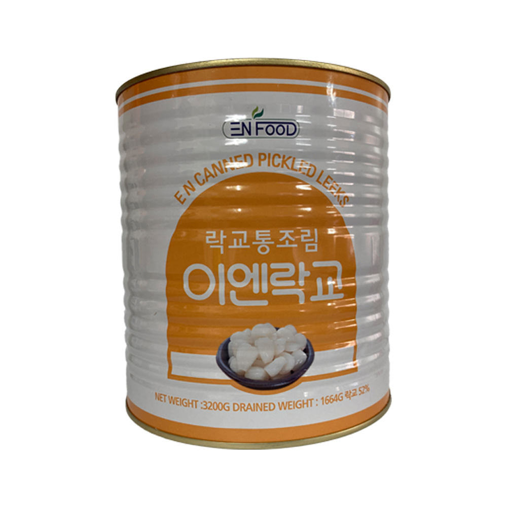 이엔푸드 이엔락교 3s 3.2kg 일식재료 락교절임 장아찌 : 씨알식자재ONLINE