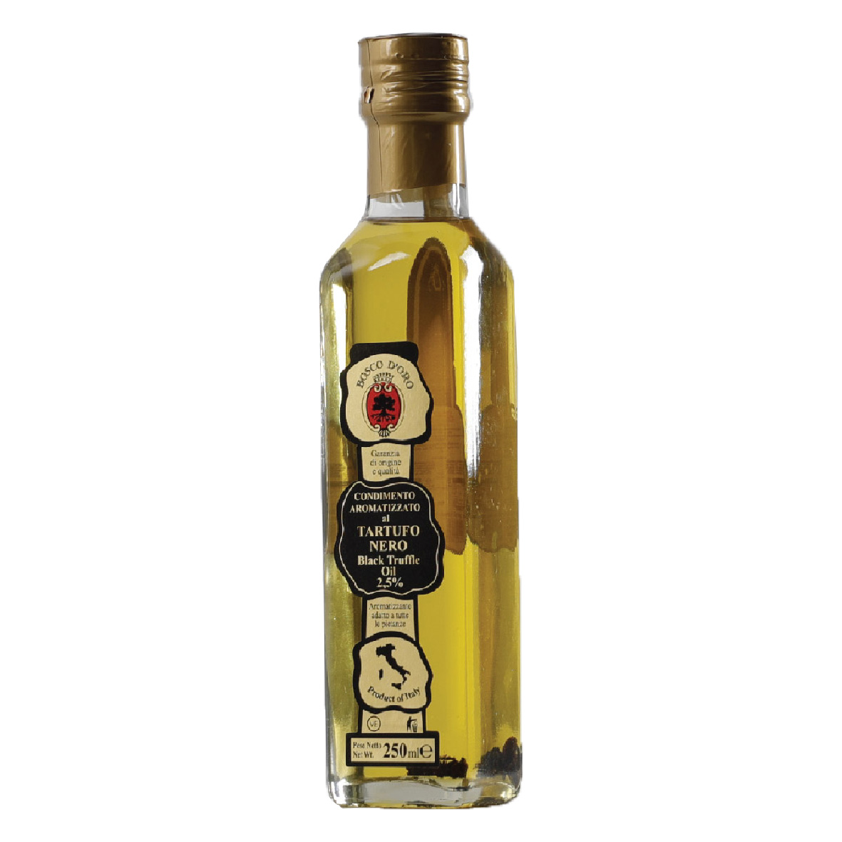 보스코도로  천연블랙트러플 2.5% 실물 트러플 함유 올리브오일 250ml 3대진미 송로버섯 : 위레스코