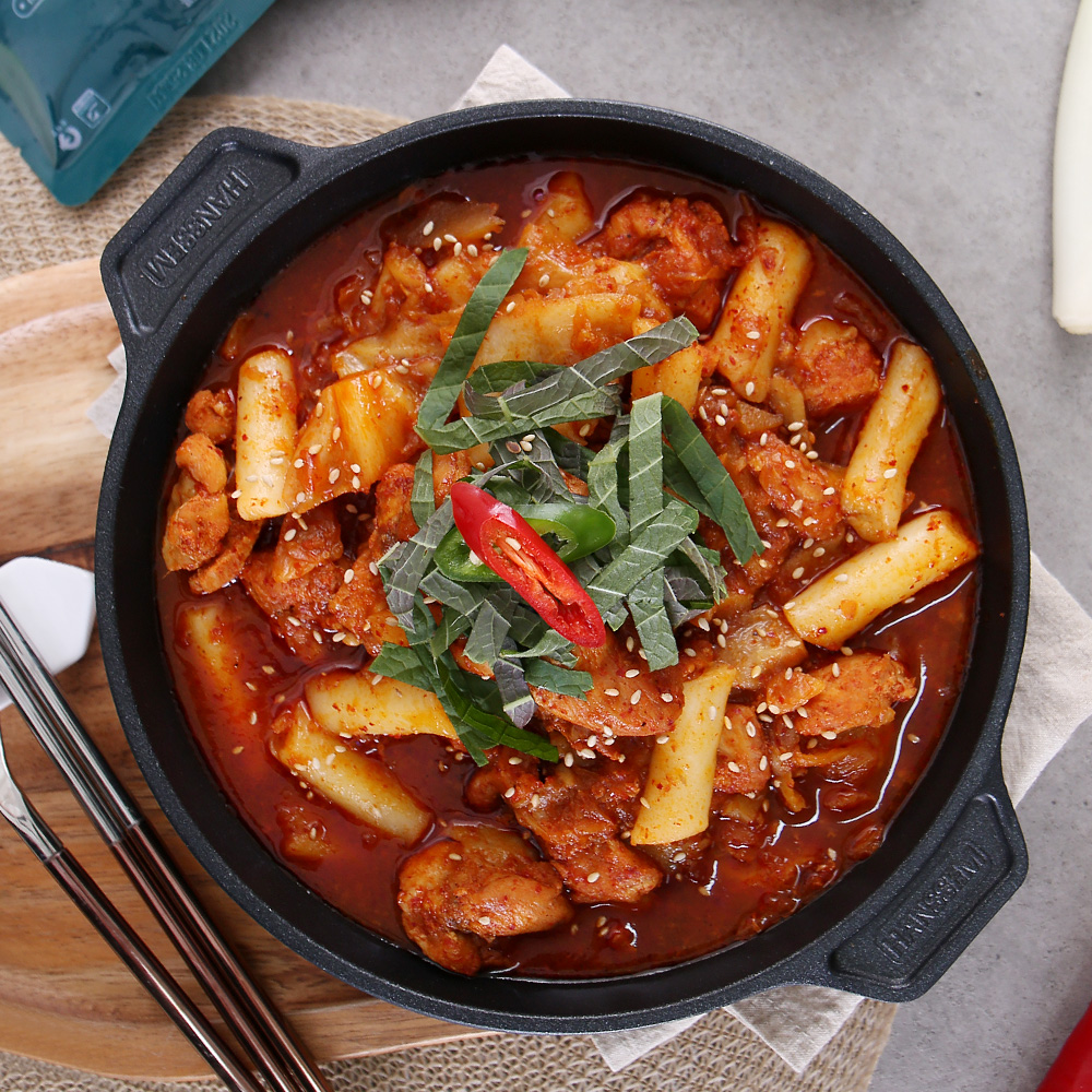 35년 전통의 춘천 국물 닭갈비 : 다농이네