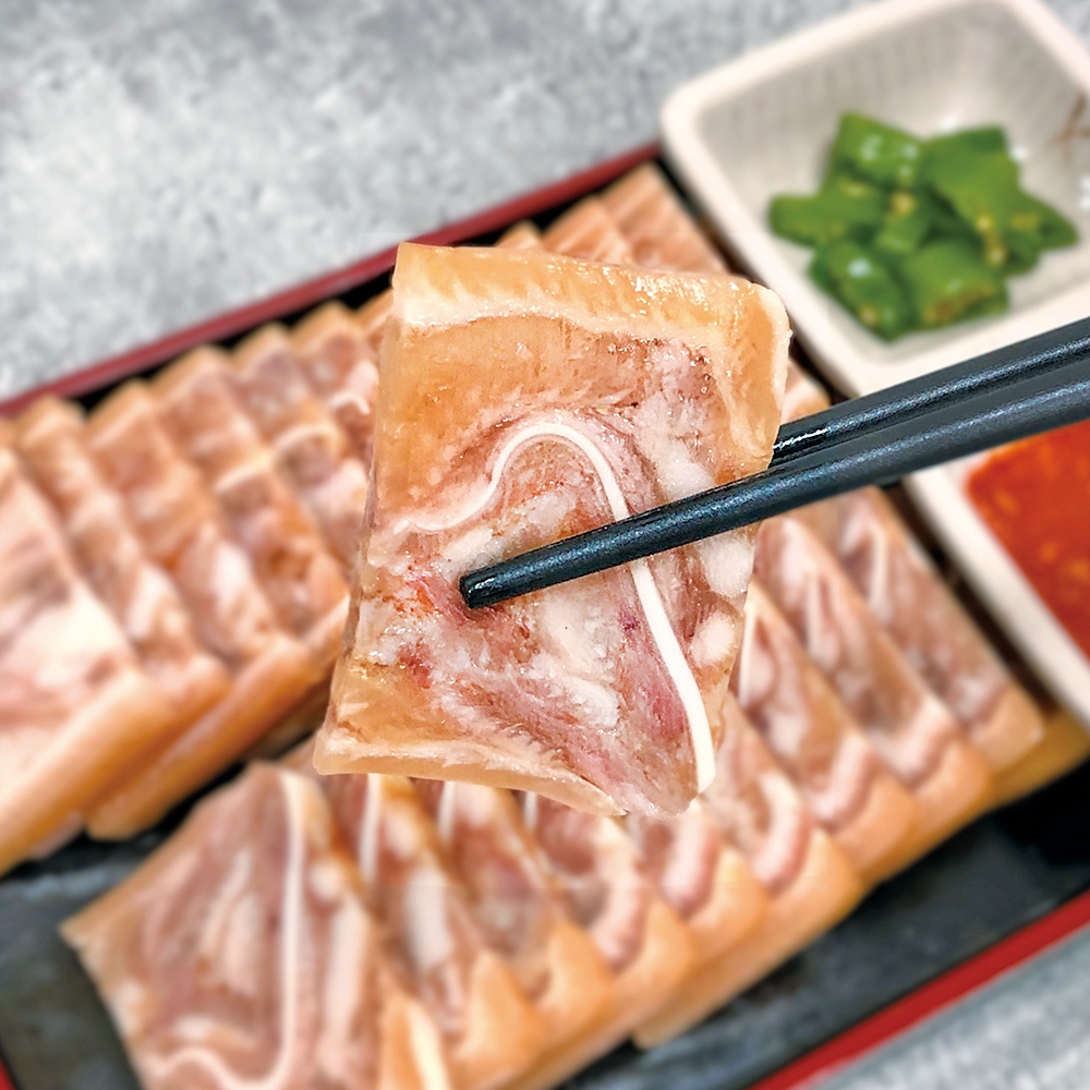 국내산 돼지머리로 만든 옛날편육 250g (새우젓 포함) : 병천아우내식품