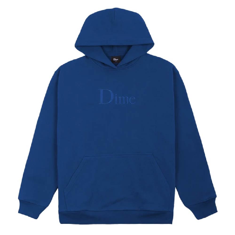 다임 클레식 후드티 후디 네이비 블루 로고 DIME CLASSIC HOODIE 남여공용 : Dark Fantasy