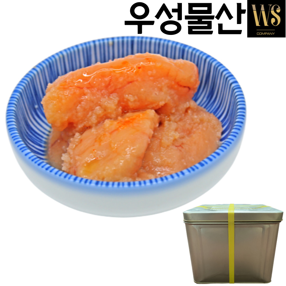[맛보장 품질보장] 업소용 대용량 저염 파지 양념명란젓(빨간) 5kg : 우성물산