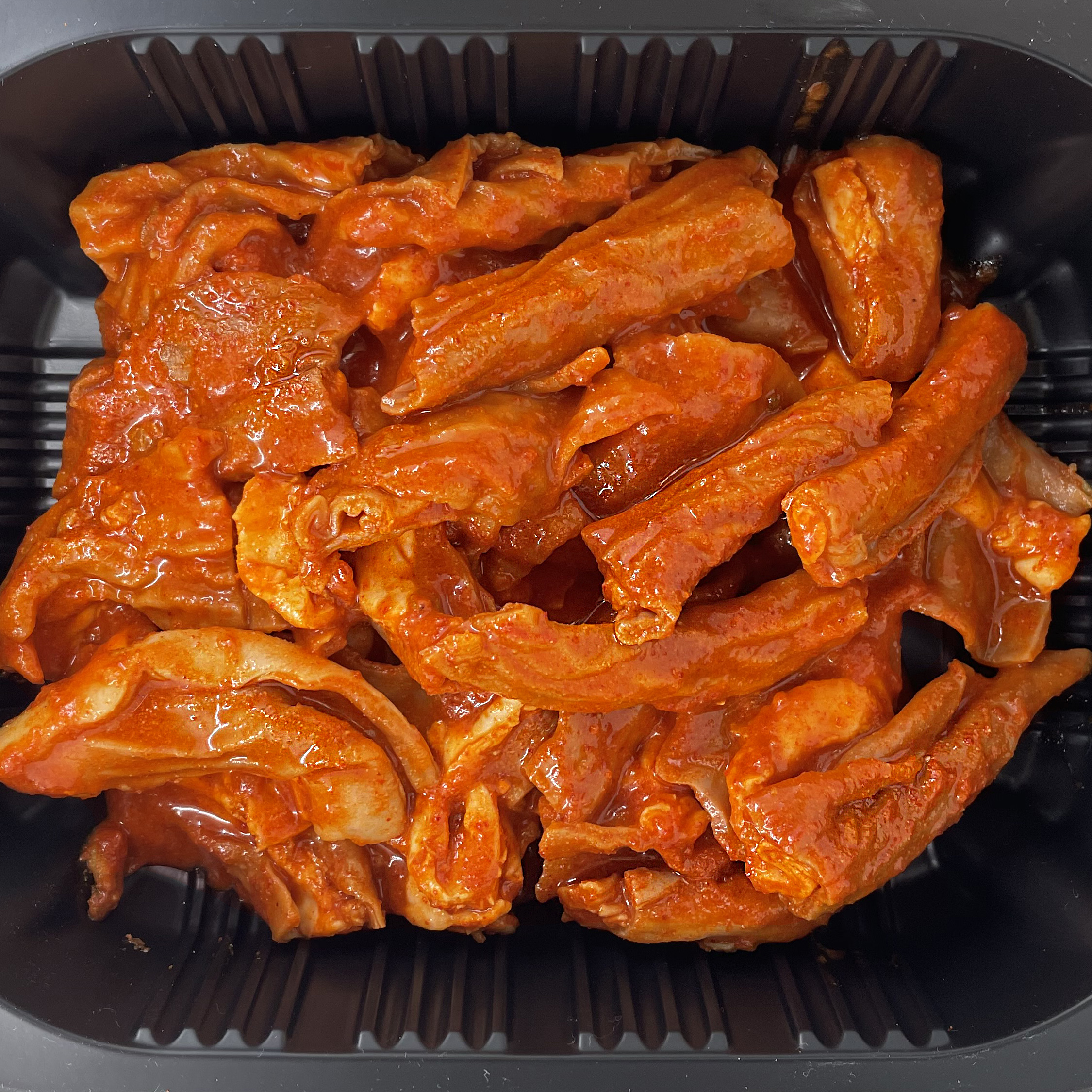 양념곱창 300g 참나무직화 2분 전자레인지 간편 불곱창 삼삼막창 : 삼삼막창