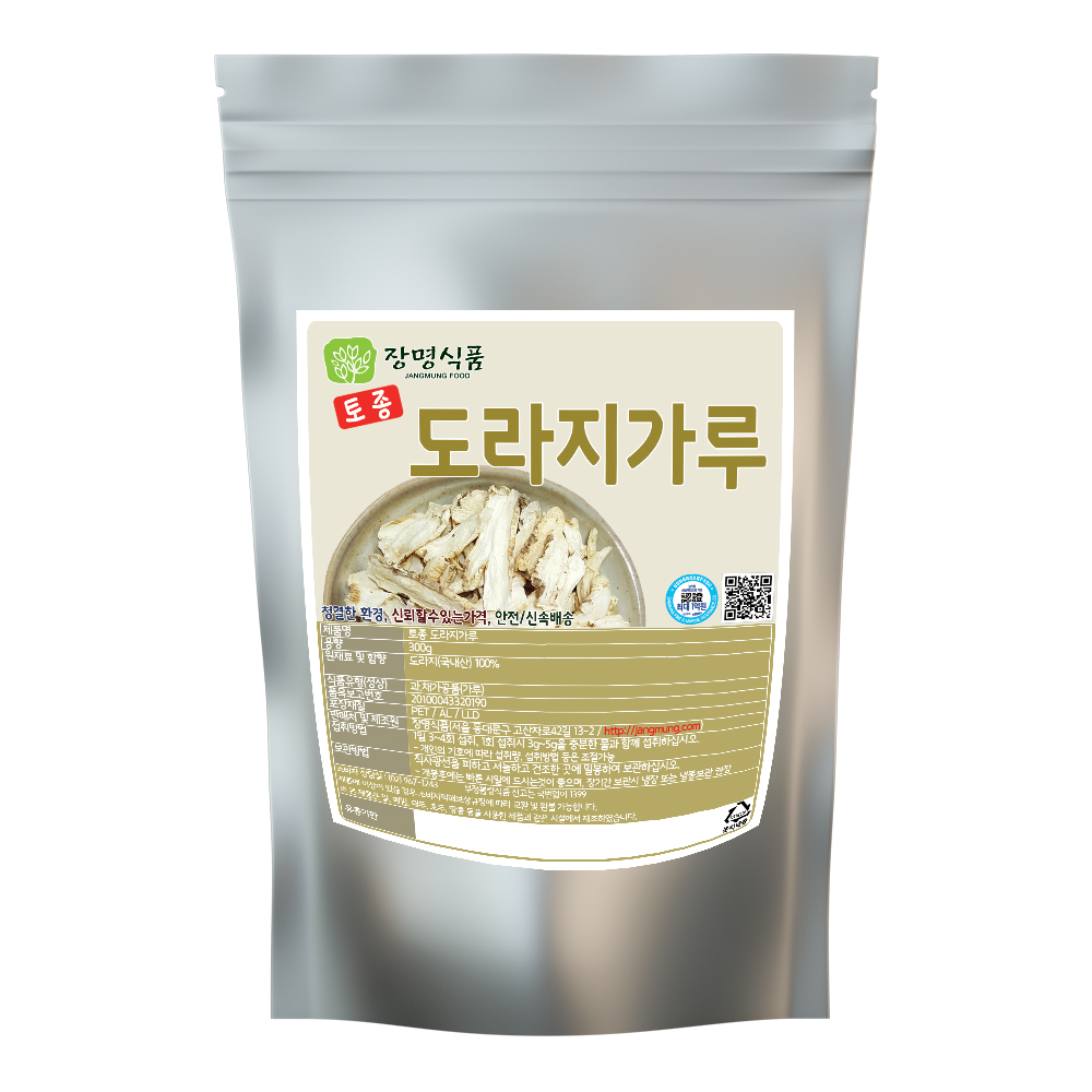 도라지 분말 가루 300g : 장명식품