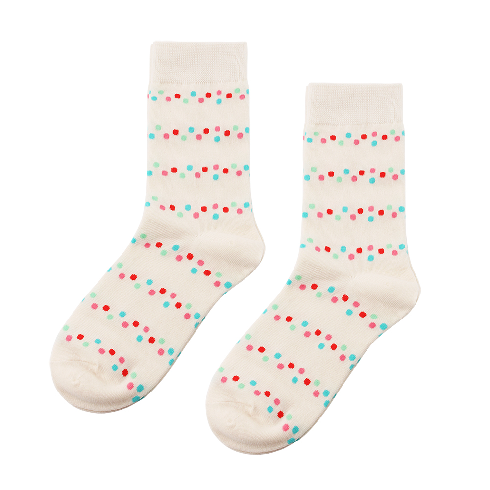 SOCKSAND[삭스앤드] 디자인양말_Colorful Dot Socks 컬러풀 도트 양말 : 삭스앤드 SOCKSAND