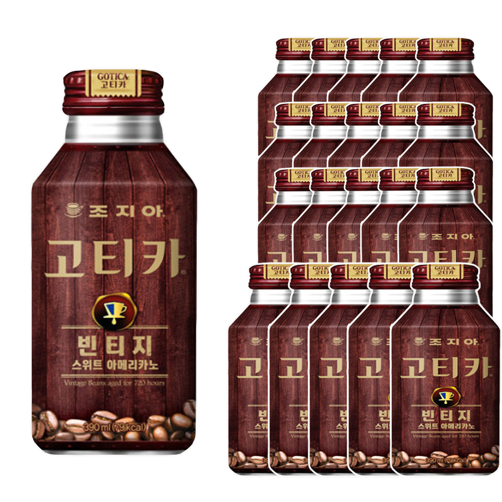 조지아 고티카 빈티지 스위트 아메리카노  390ml x 20캔 : 에스플러스마켓