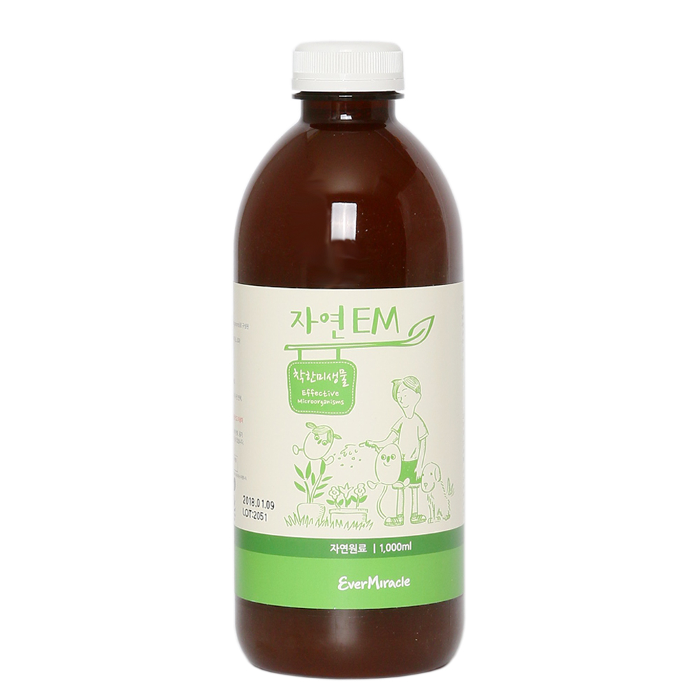 EM 원액 500ml / 활성액 우리집 이엠 발효액 용액 유용 미생물 : 힐링라이프