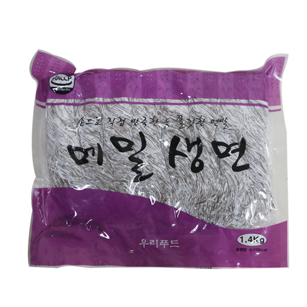 우리푸드 메밀생면1.4kg 1개 : 달인식자재마트