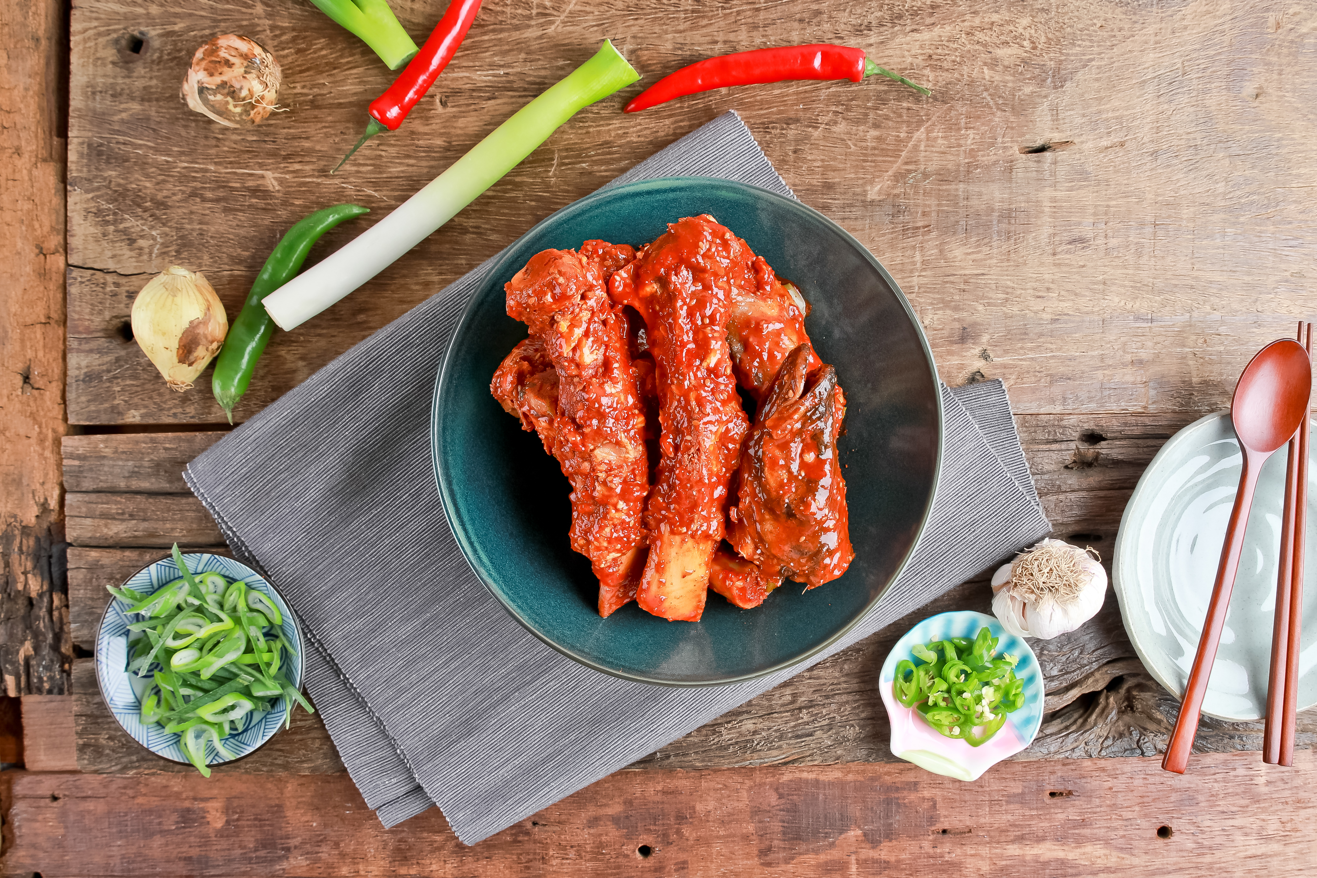 매콤달콤 맵단짠 코다리 갈비찜 2kg (가정식 수제 반찬 술안주 맛집 밀키트) : 명태잡는어부