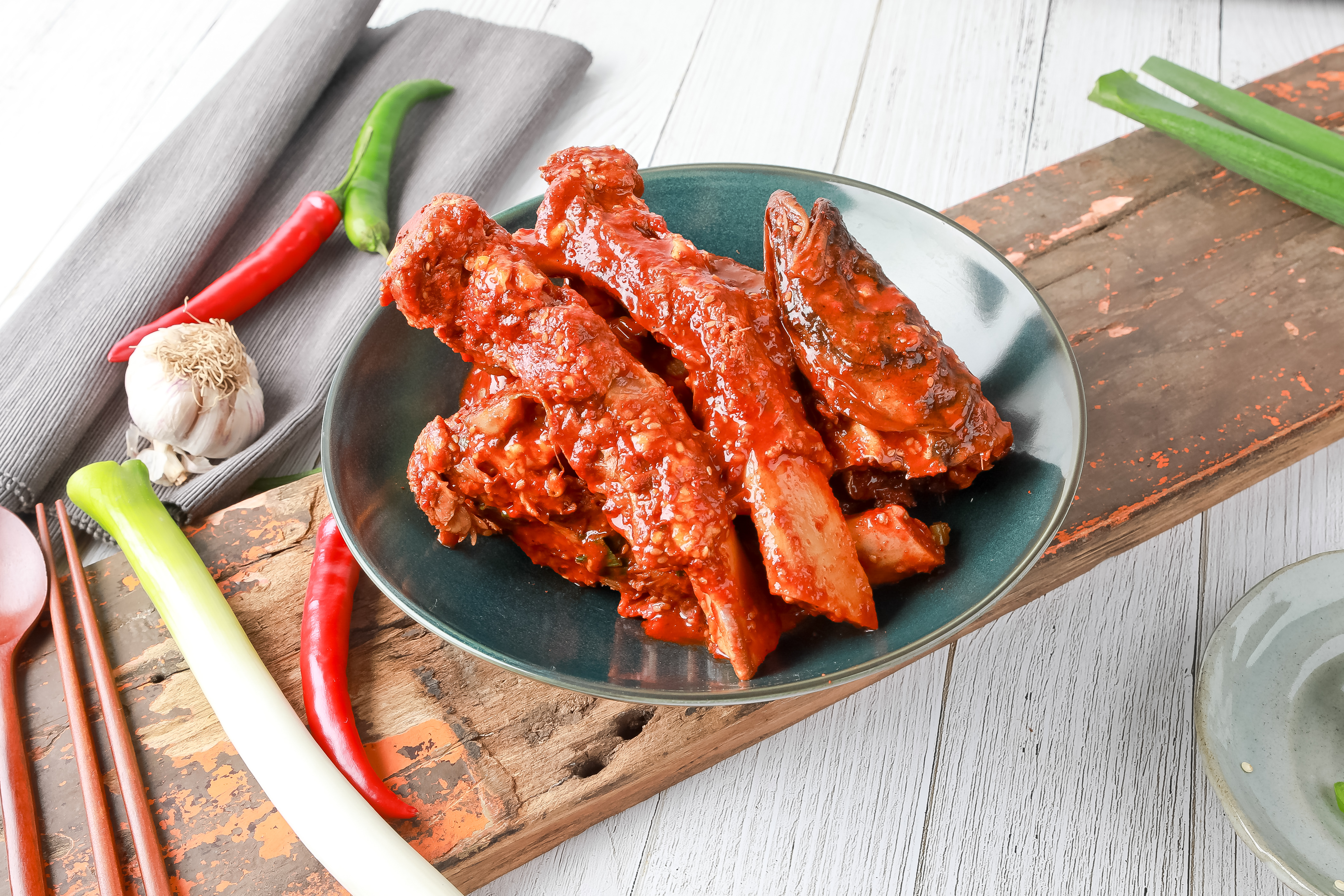 매콤달콤 맵단짠 코다리 갈비찜 2kg (가정식 수제 반찬 술안주 맛집 밀키트) : 명태잡는어부