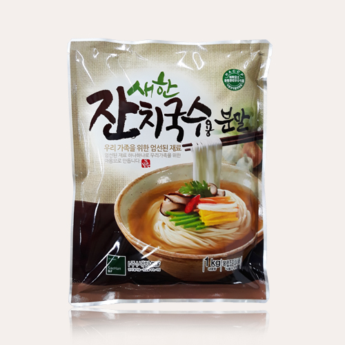 새한 잔치국수 분말 1kg : 더엄핑 마트