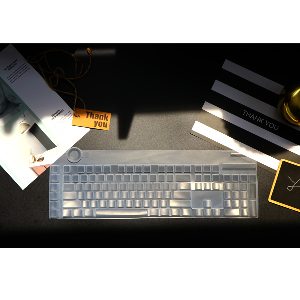 와이키몰 고탄력 커세어 K100 RGB 키스킨 고급 TPU 방수 키보드 커버 CORSAIR : 와이키몰