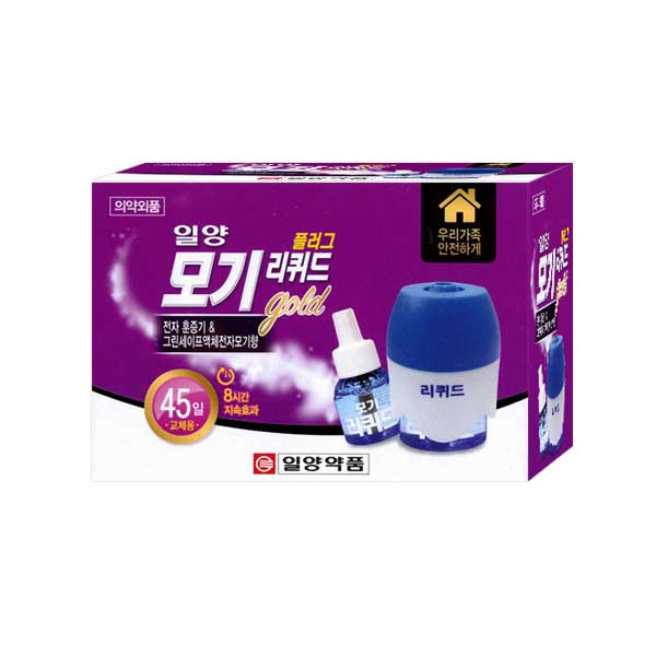 일양약품 모기리퀴드 (플러그형)X10세트/액체 전자 훈증기 모기향 : 선한의료기