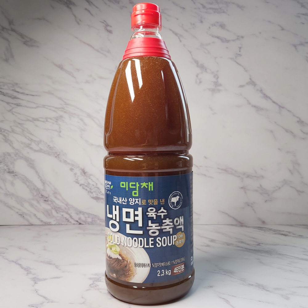 미담채 냉면 육수 농축액 2.3kg 46인분 업소용 가정용 : 연주푸드