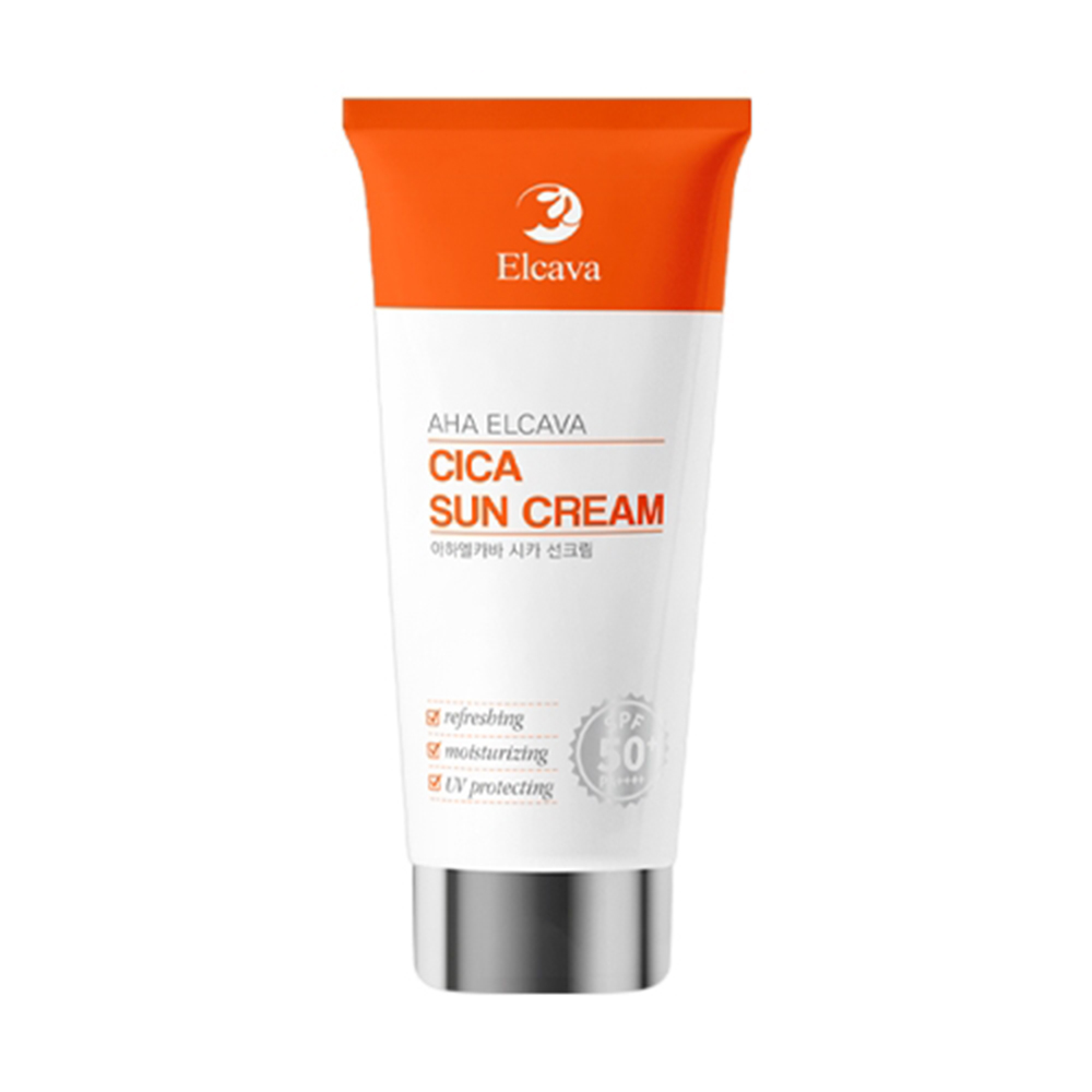 아하 엘카바 시카 선크림 마데카소사이드와 감태추출물을 함유한 선크림 (50ml) : 행복의 온도
