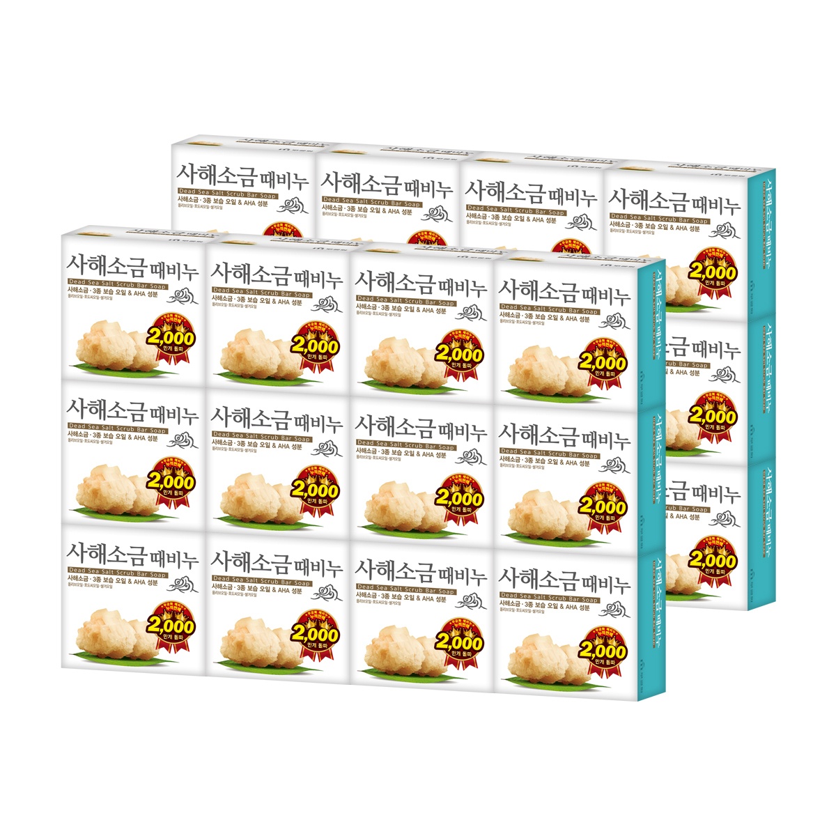무궁화 때비누 100g 24개 대용량 제주 화산송이 : 코코구니