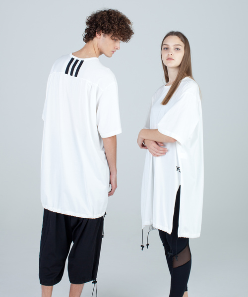 Y-3 drawstring hem oversize t-shirt : 클로짓9