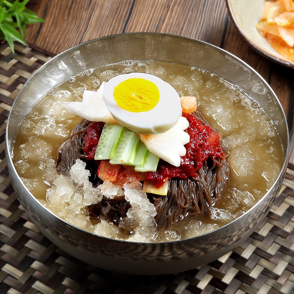 엄지식품 냉면 칡 물냉면 비빔냉면 무김치 10인분 세트 : 연주푸드