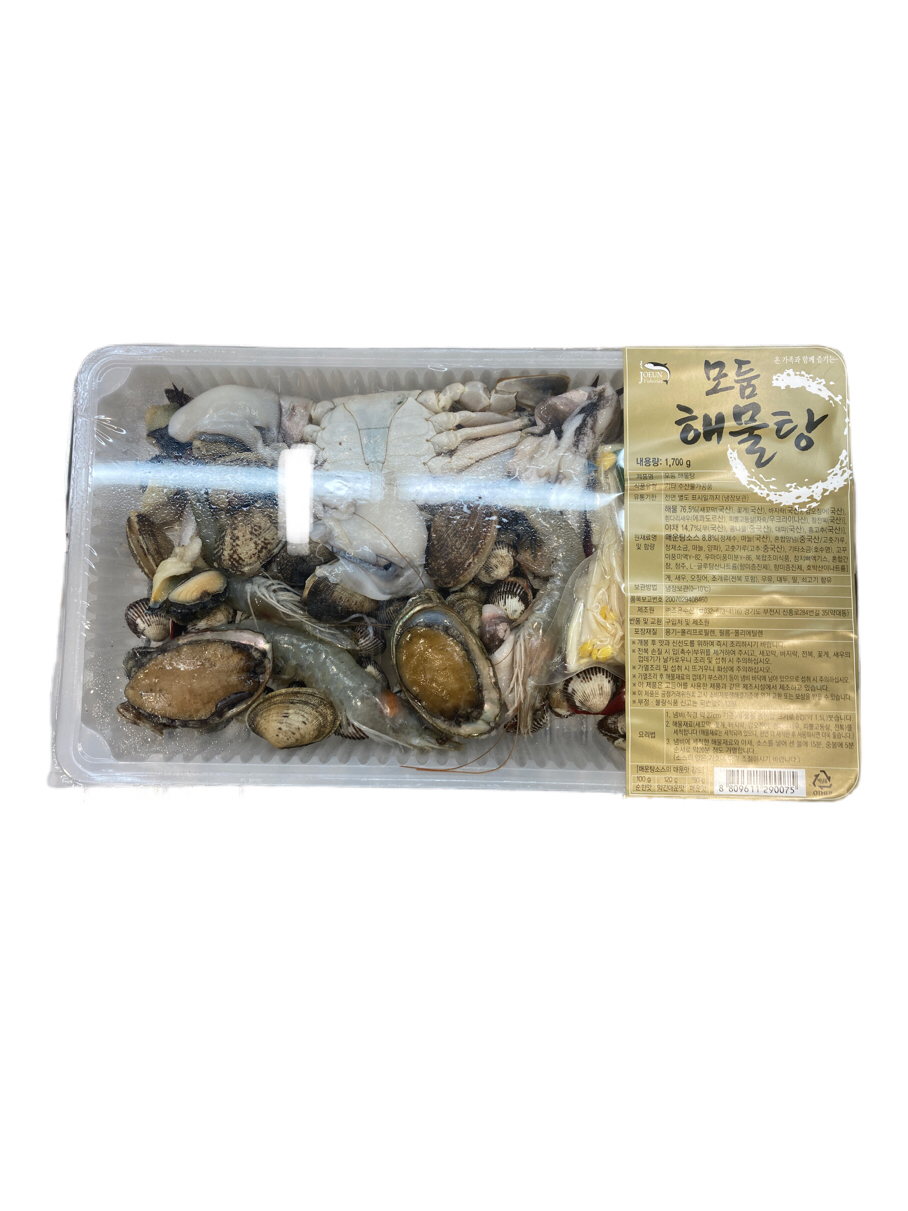 조은수산 모둠 해물탕 1.7kg 꽃게 바지락 갑오징어 새우 참전복 피뿔고둥살 매운탕 조개 택배 발송 불가 상품 (고양시, 서울 강서구, 파주시... 