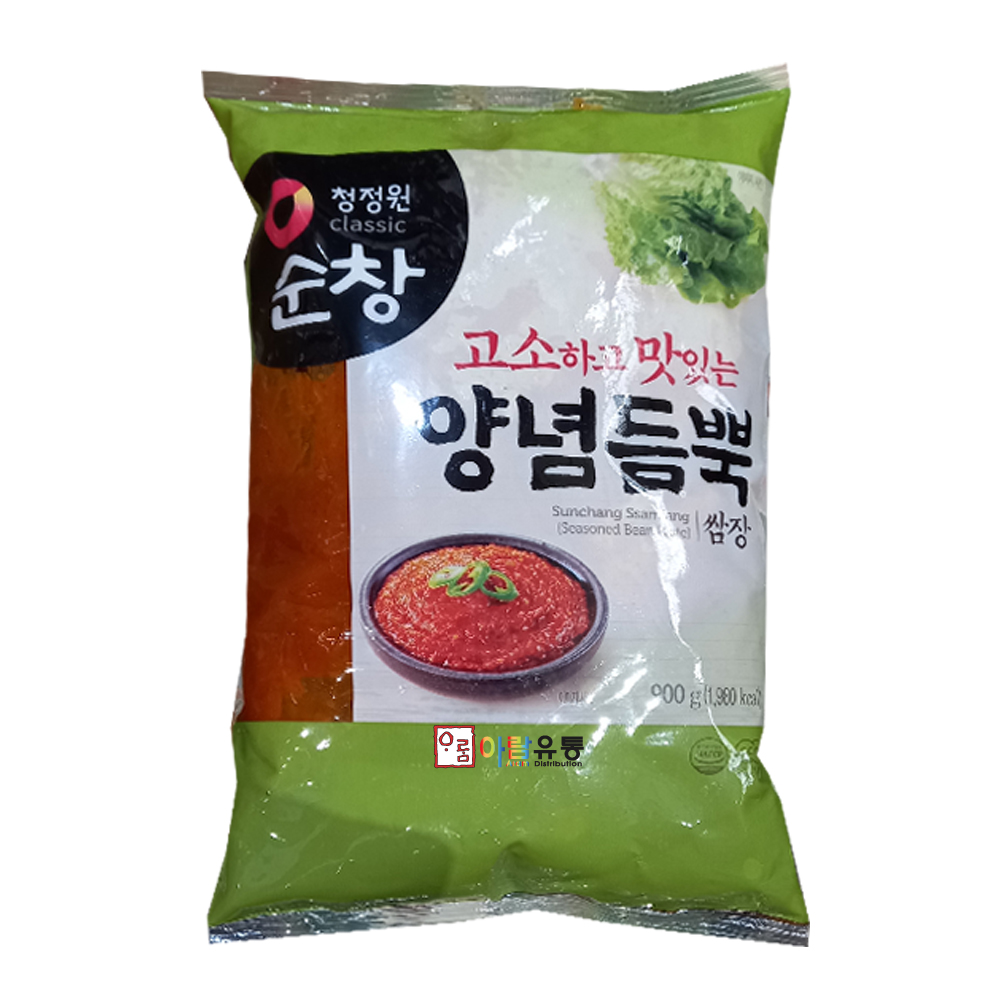 청정원/양념듬뿍 쌈장(봉지) 900g : 아람유통