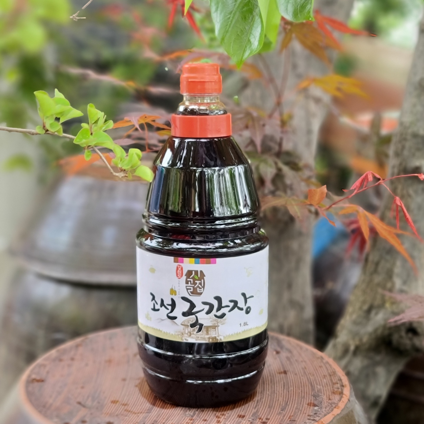 40년전통 시골집 재래식 메주 집간장 조선간장 국간장 1.8L : 민속된장
