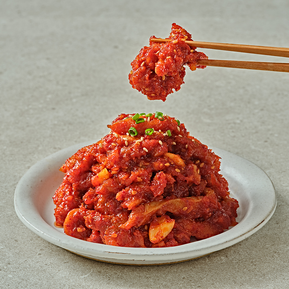 여수 나래식품 명태회무침 300g 코다리 황태 젓갈 반찬 : 나래식품 쇼핑몰