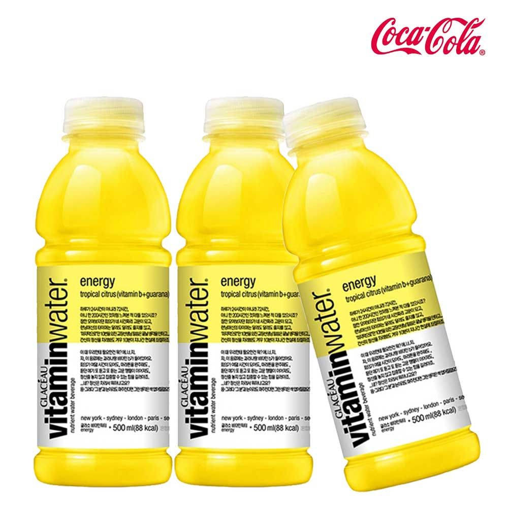 글라소 비타민워터 에너지 500ml X 6개 비타민워터 : 더블유앤엠몰