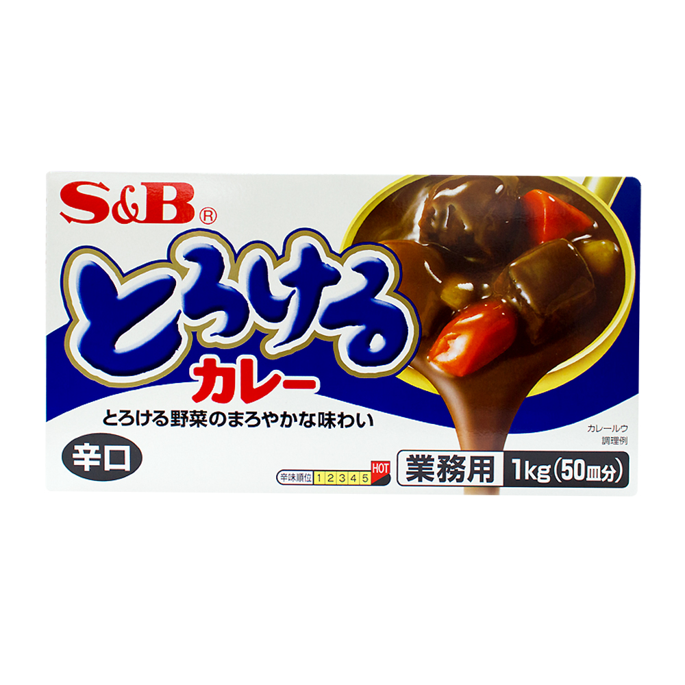 에스앤비 업소용 대용량 토로케루카레 매운맛 1kg : 우주식품디씨오피